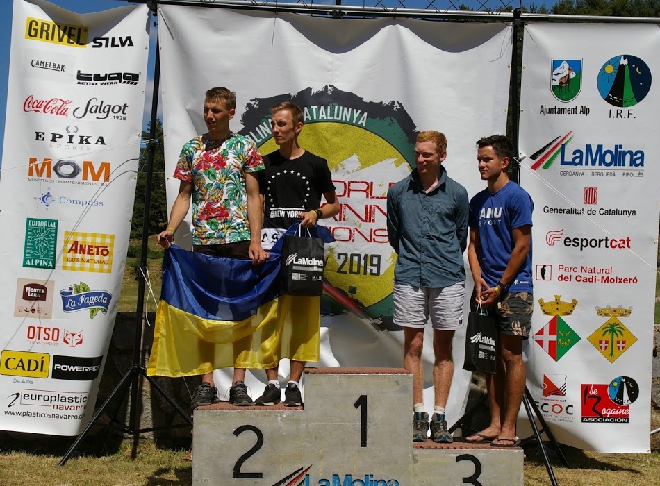 Mens Youth podium