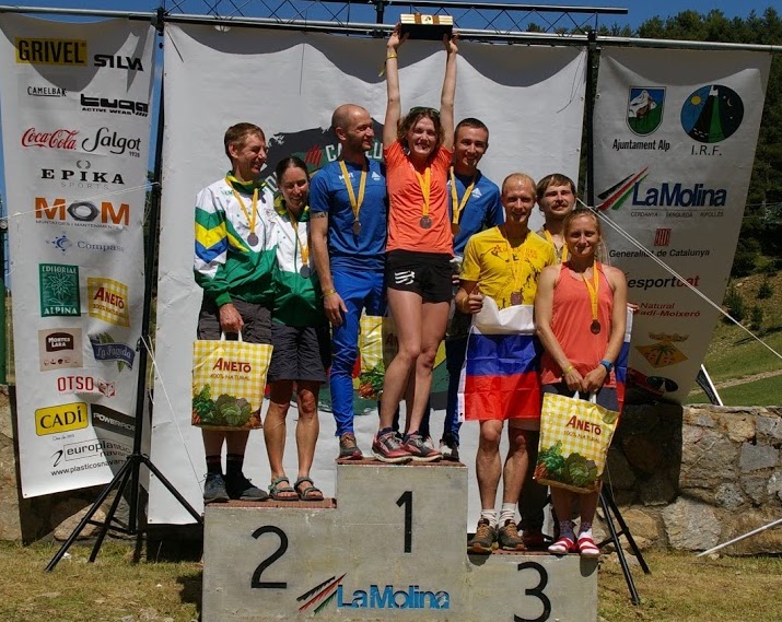 Mixed Open podium